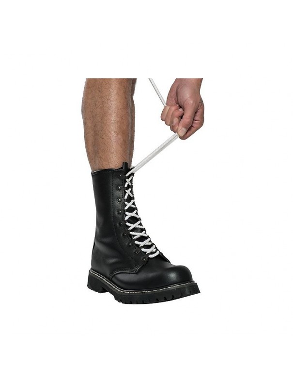 Mister B Shoe Laces White 14 Agujeros