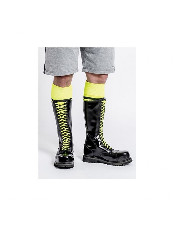 Mister B Shoe Laces Neon Yellow 20 Löcher