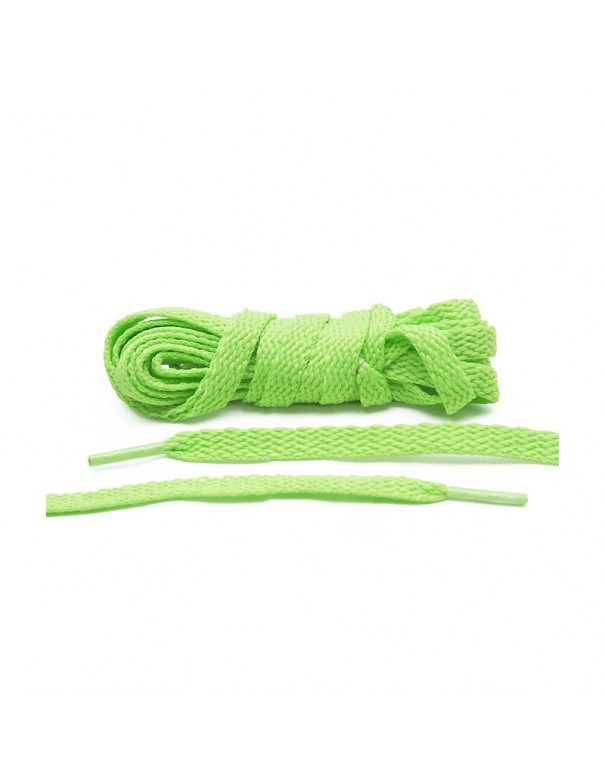 Mister B Shoe Laces Neon Green 20 Holes