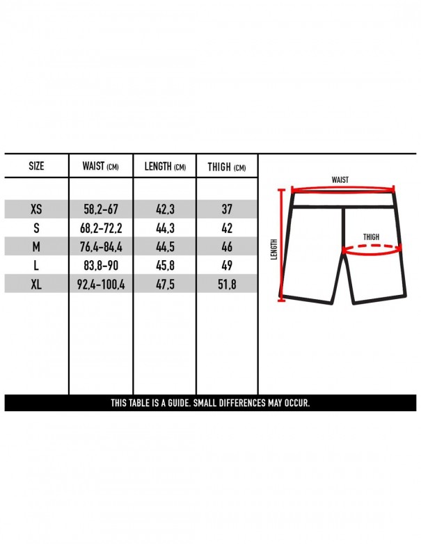 Mister B Rubber Fucker Shorts Black Red