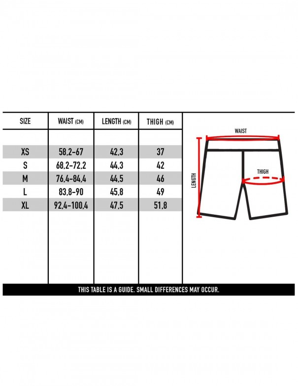 Mister B Rubber Fucker Shorts Black White