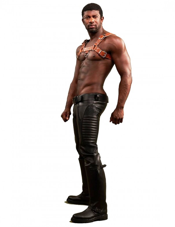 Mister B Leather Cruiser Jeans