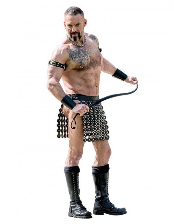 Mister B Leather O-Ring Skirt