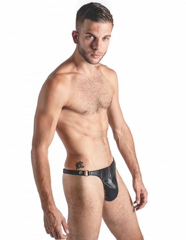 Mister B Leather Posing Pouch One Belt Plain