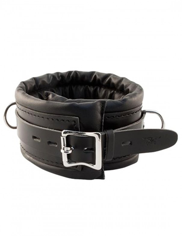 Mister B Premium Slave Collar Black Black
