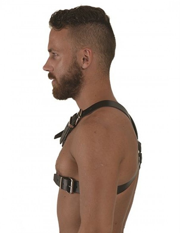 Mister B Leather Y-Front Harness