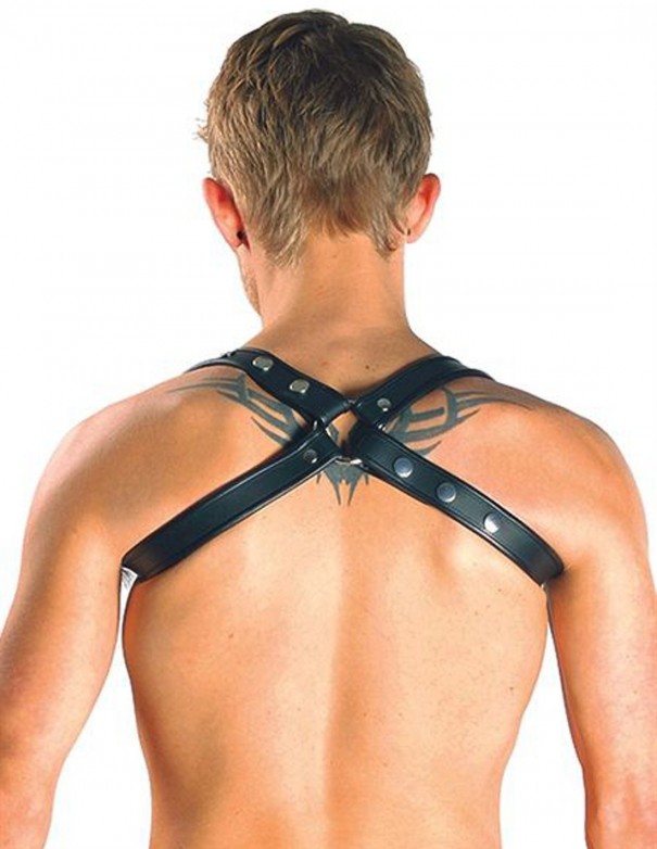 Mister B Leather Sling Harness Premium Black