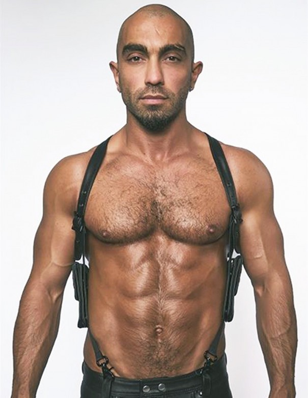 Mister B Leather Wallet Harness