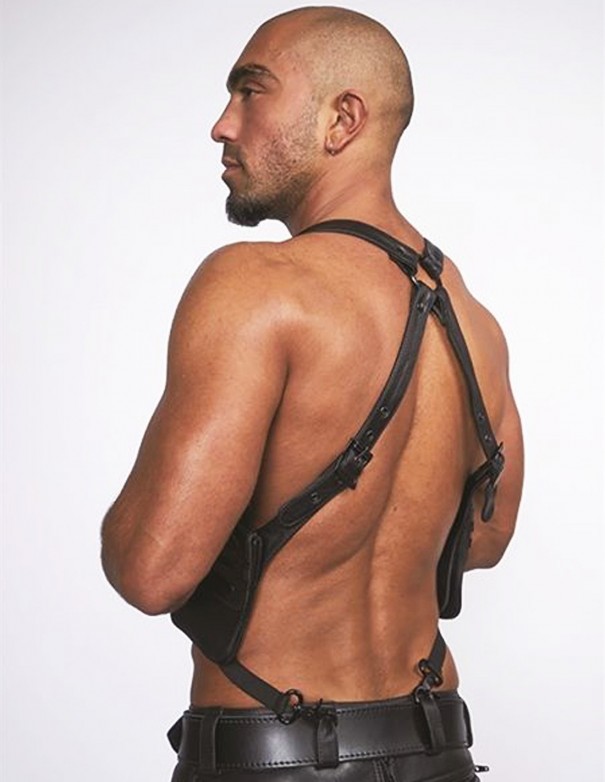 Mister B Leather Wallet Harness