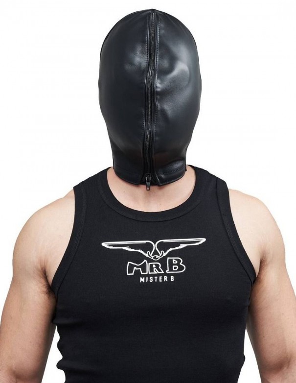 Mister B Leather Double Faced Hood