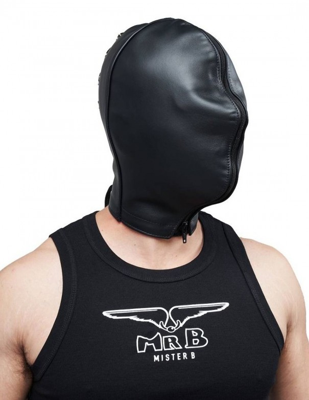 Mister B Leather Double Faced Hood