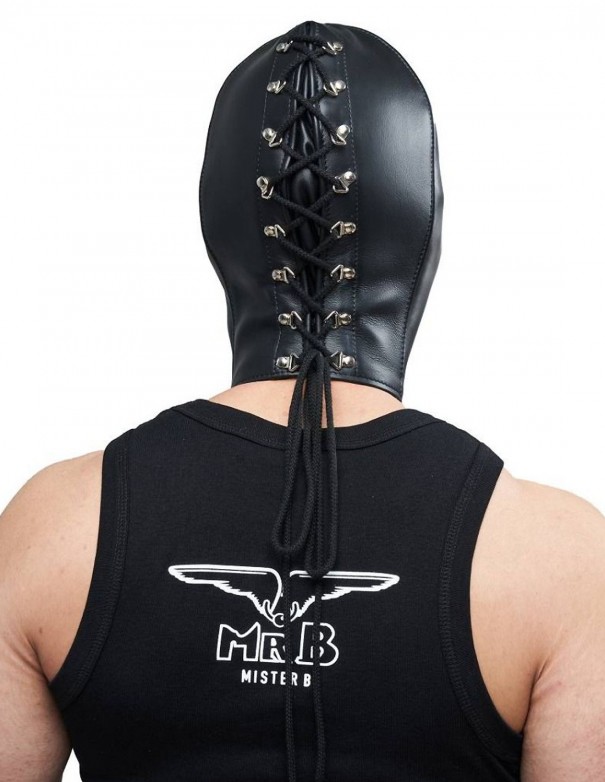 Mister B Leather Double Faced Hood
