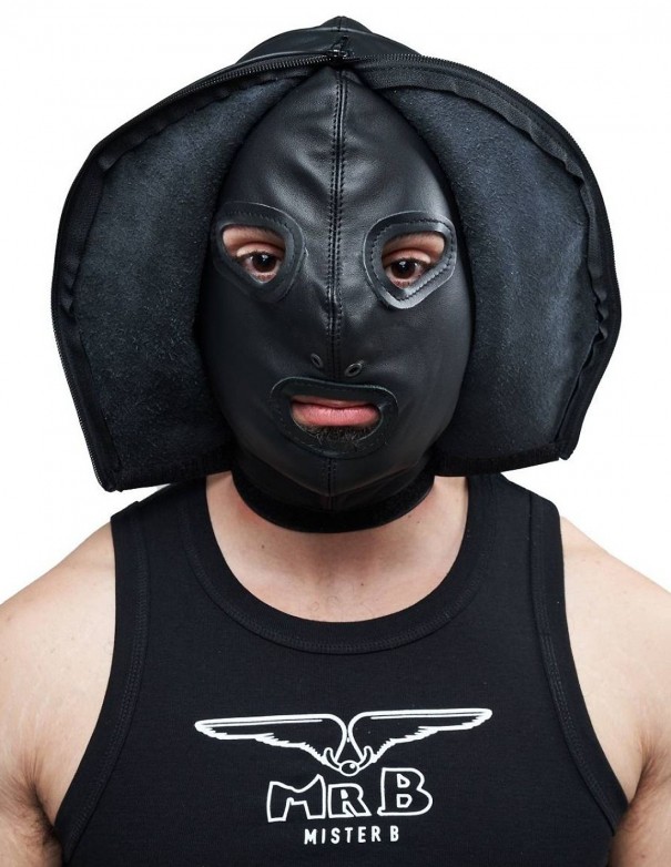 Mister B Leather Double Faced Hood