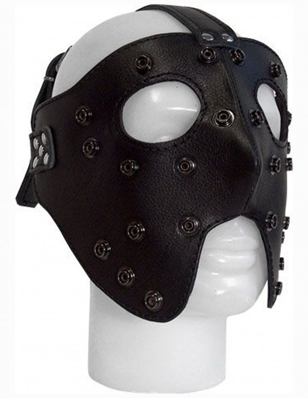 Mister B Detachable Leather Face Mask