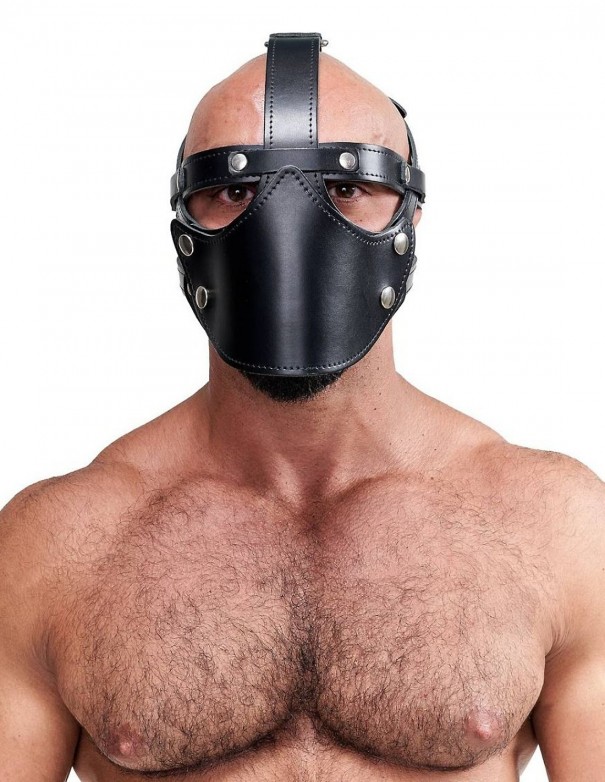 Mister B Leather Face Muzzle Harness