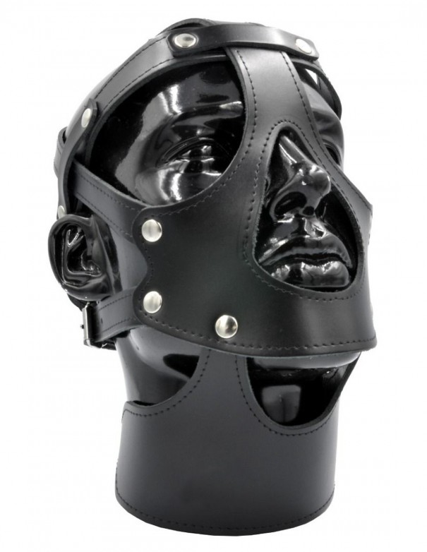 Mister B Leather Face Harness
