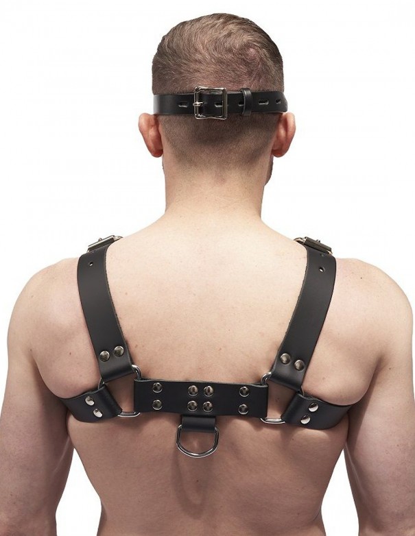 Mister B Premium Leather Blindfold