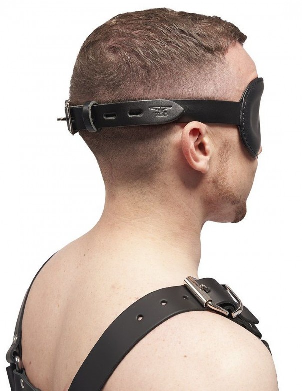Mister B Premium Leather Blindfold