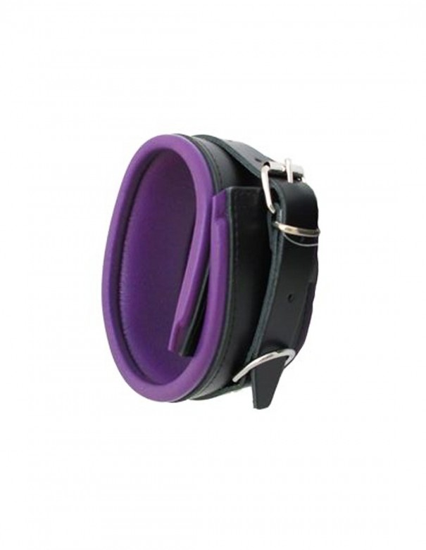 Mister B Leather Wrist Restraints Small Purple