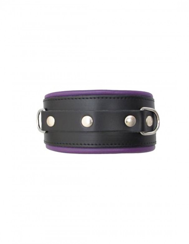 Mister B Leather Wrist Restraints Small Purple