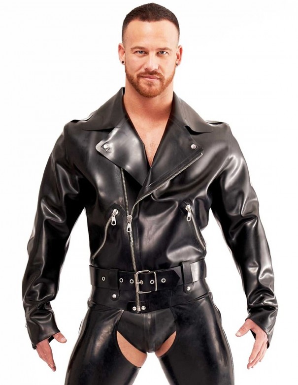 Mister B Rubber Motor Jacket