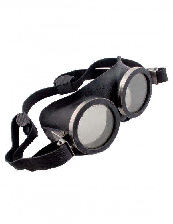 Rubber Piss Goggles