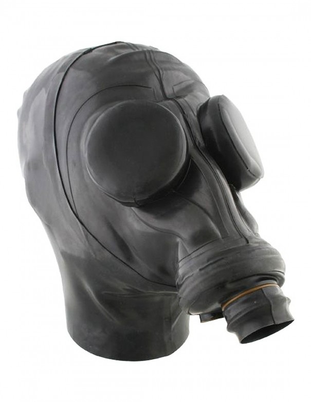 Mister B Russian Gasmask With Hood And Eyecaps