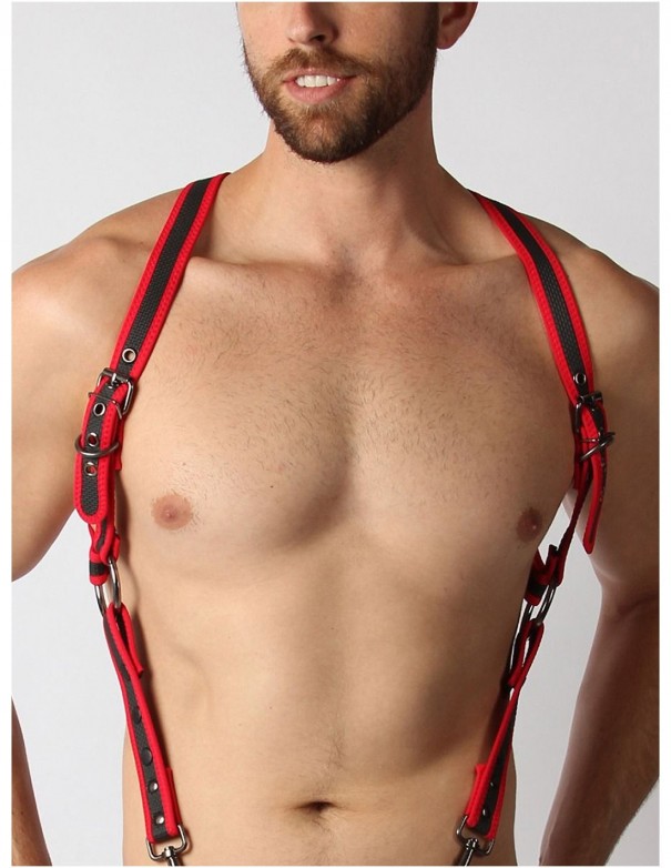 Cellblock 13 Trojan Harness - Red