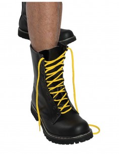 Mister B Shoe Laces Yellow 10 Holes 2