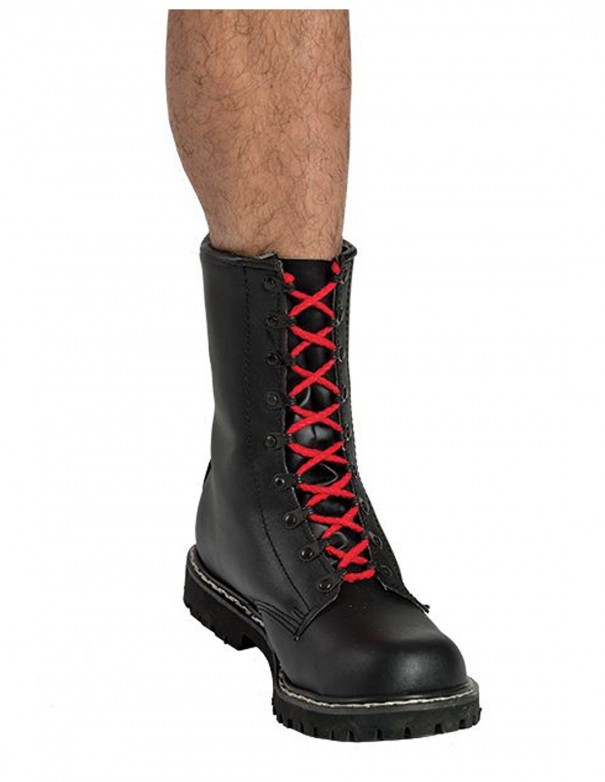 Mister B Shoe Laces Red 10 Löcher