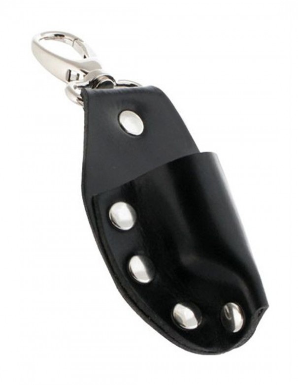 Mister B Leather Clip-On Bottle Holder