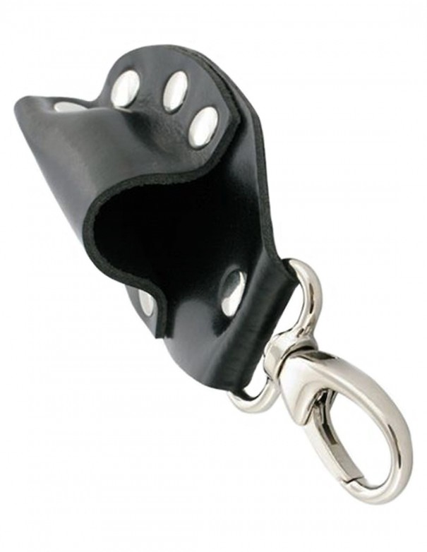 Mister B Leather Clip-On Bottle Holder