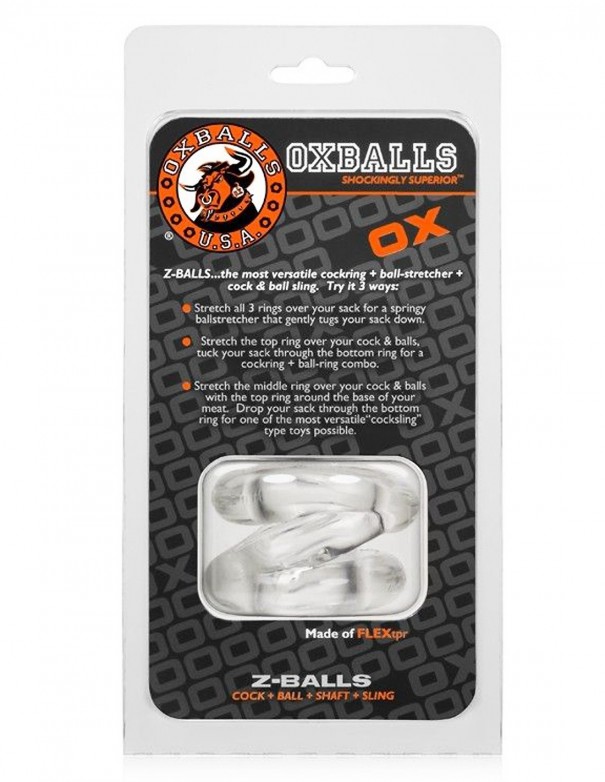 Oxballs Z-BALLS Ballstretcher - Clear