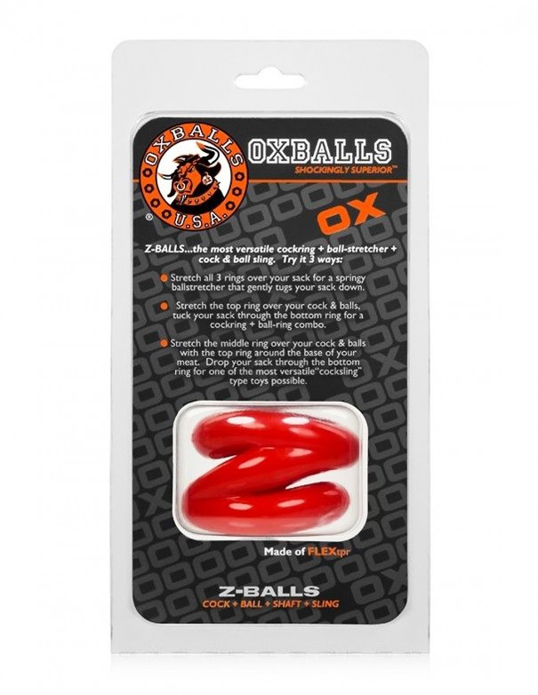 Oxballs Z-BALLS Ballstretcher - Red
