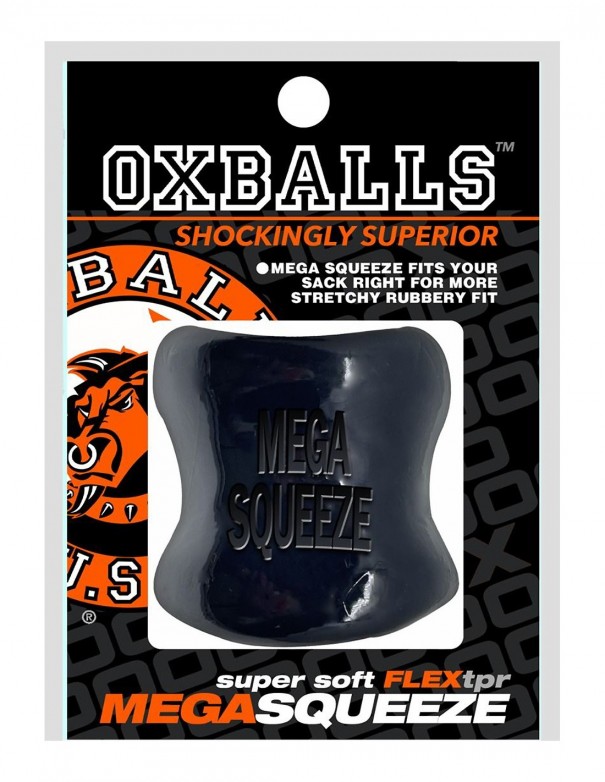 Oxballs MEGA SQUEEZE ergofit ballstretcher - Black