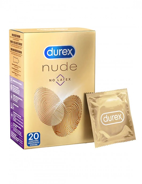 Durex Condoms Nude No Latex 20 Pcs.