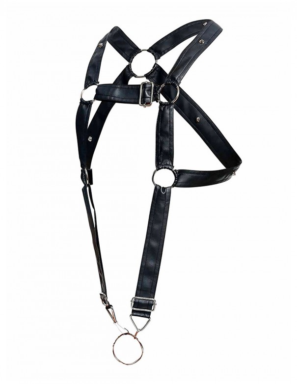 DNGEON Cross Cockring Harness