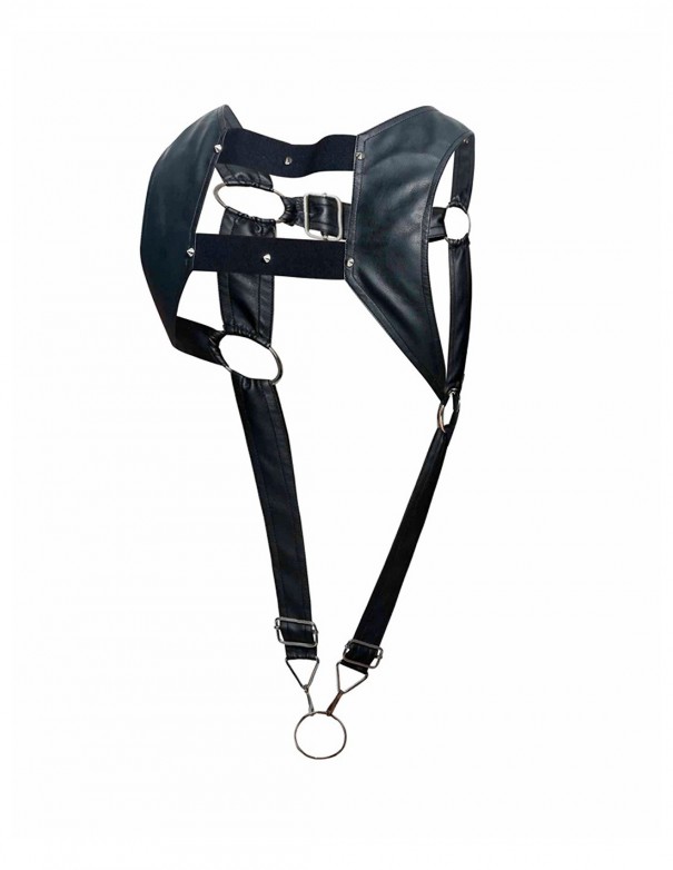 DNGEON Croptop Cockring Harness