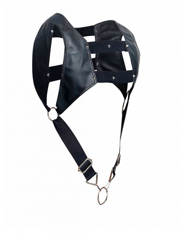 DNGEON Croptop Cockring Harness