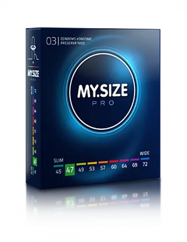 My.Size Pro Condoms 47 mm. 3 pcs