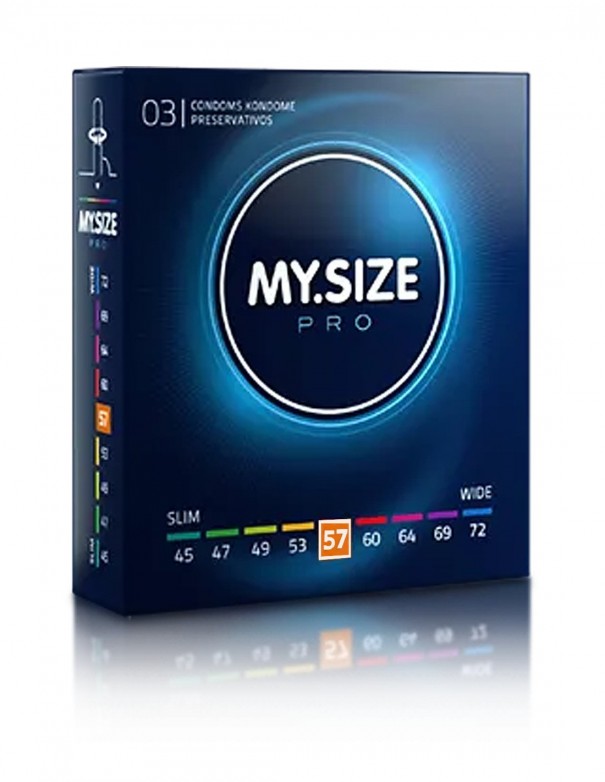 My.Size Pro Condoms 57 mm. 3 pcs