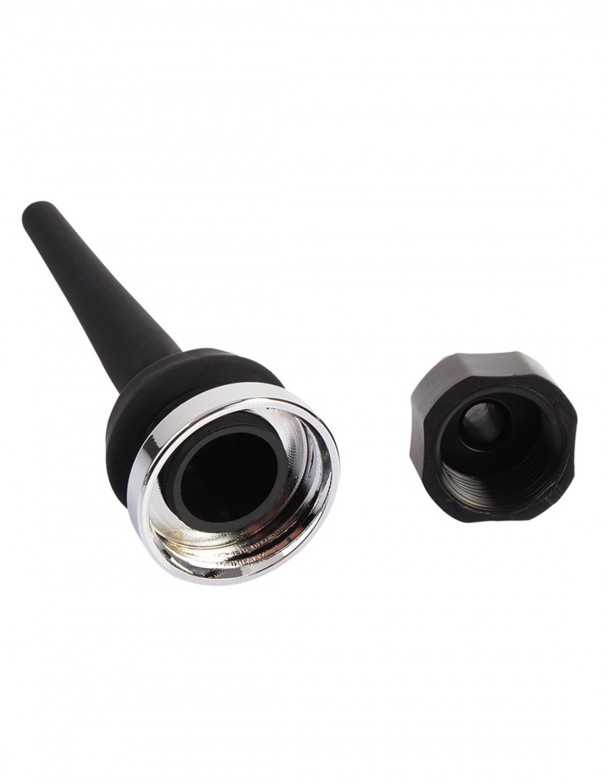 Black Mont - Tapered Silicone Enema Attachment