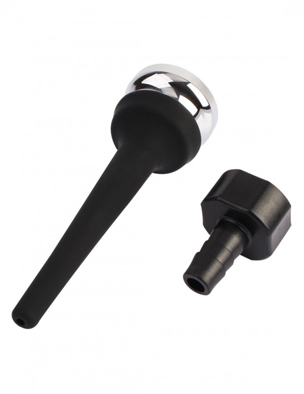 Black Mont - Tapered Silicone Enema Attachment