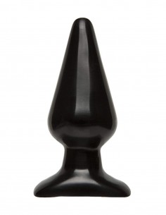 Classic Butt Plug - Large Black 2