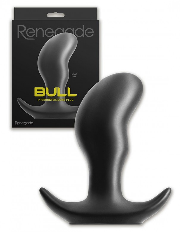 Renegade Bull - Premium Silicone Anal Plug Medium