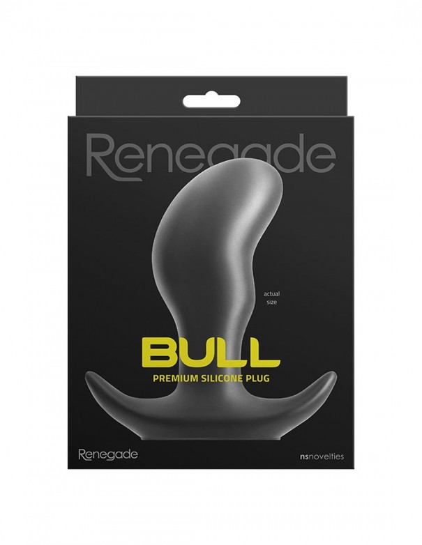 Renegade Bull - Premium Silicone Anal Plug Medium