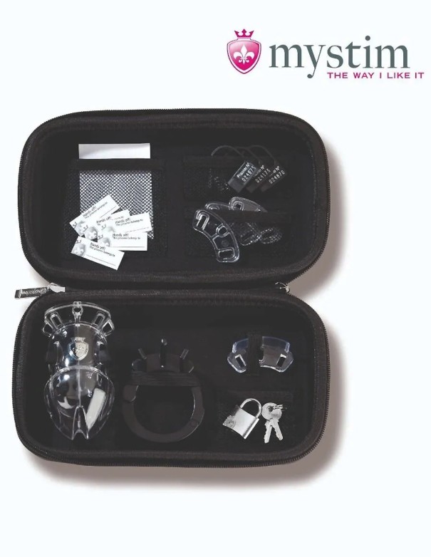 Mystim Pubic Enemy No 1 Electro Cock Cage