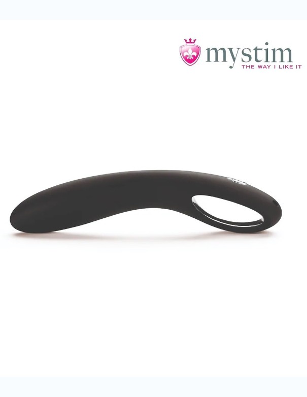 Devilhunk.com|Mystim Current Conrad E-stim Dildo Negro