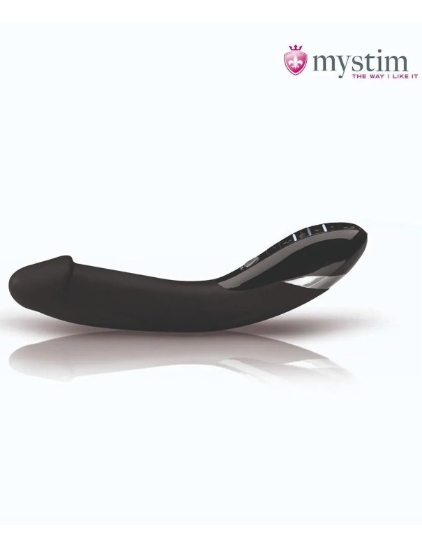 Mystim Tickling Truman Estim Vibrator Black