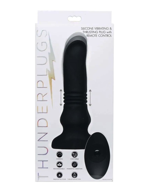 Thunder Plugs Vibrating and Thrusting Plug